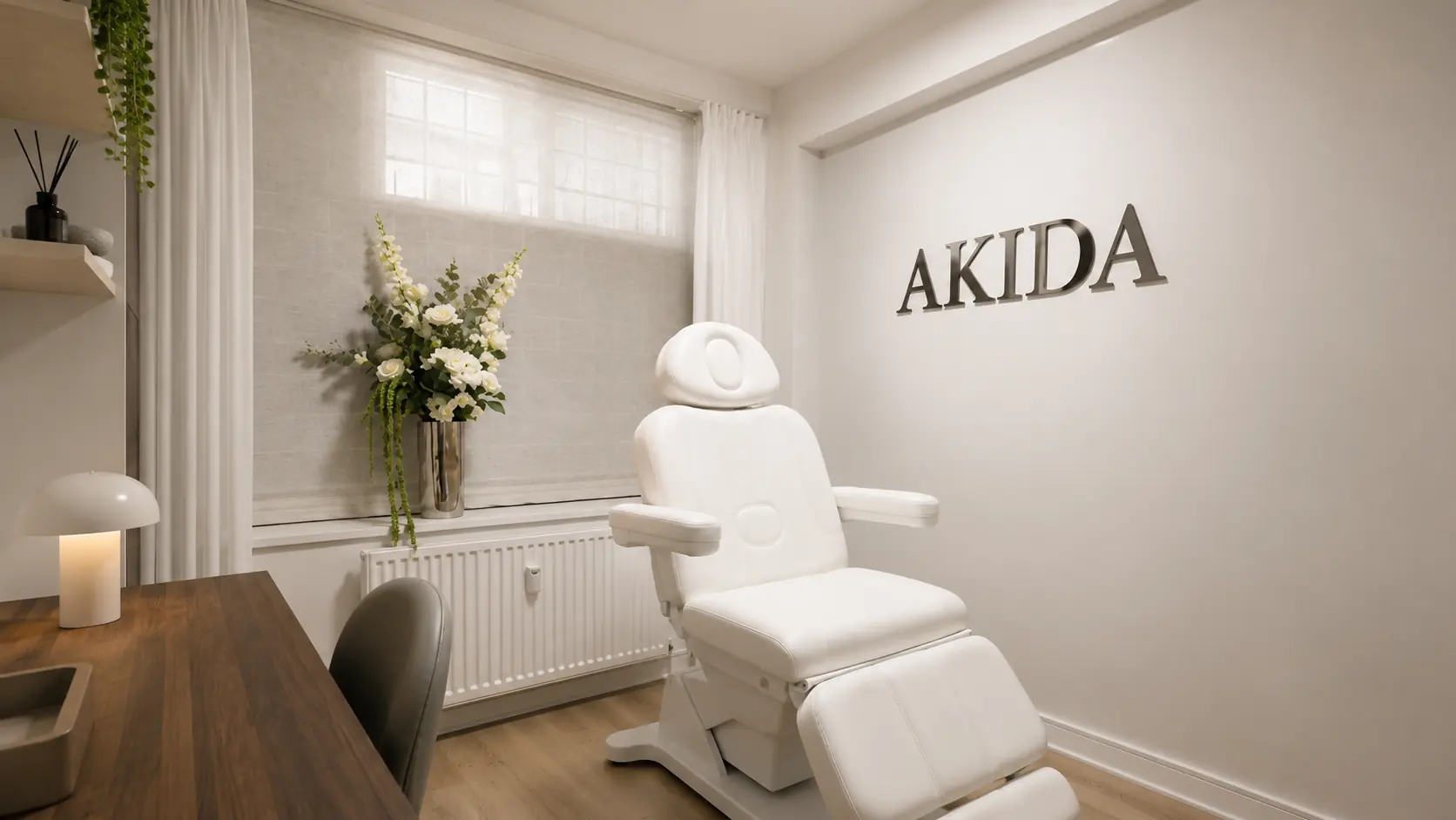 Rolig konsultationssituation hos kosmetisk klinik
